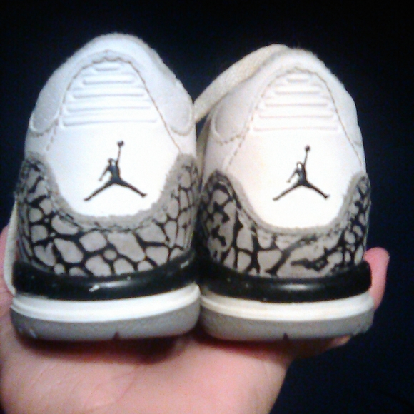 * Jordan 3 Infant/Toddler Shoes - Picture 8 of 10
